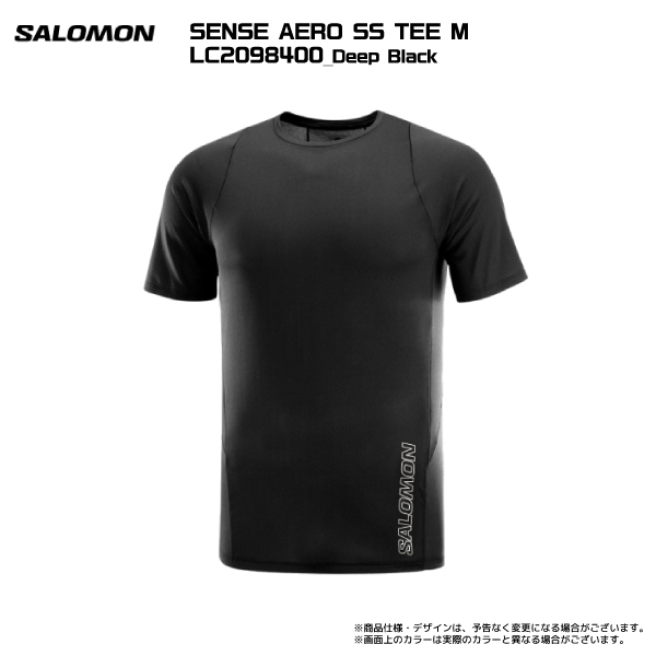 SALOMON（サロモン）SENSE AERO SS TEE M（センスエアロ ショートスリーブティー メンズ）【ランニングTシャツ】【2023/吸汗速乾Tシャツ】｜linkfast｜02