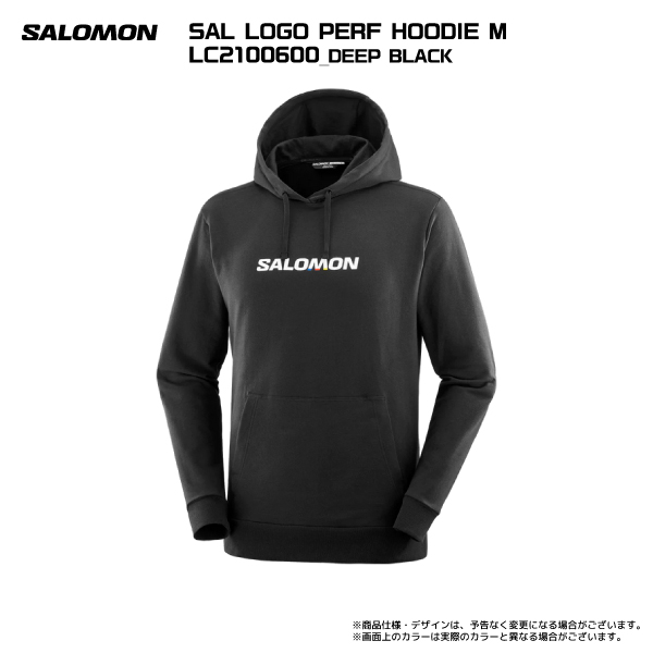 SALOMON（サロモン）SAL LOGO PERF HOODIE M（サロモン ロゴ フーディ メ...