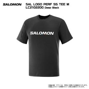 SALOMON（サロモン）SAL LOGO PERF SS TEE M（サロモンロゴ ショートスリー...