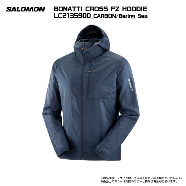 SALOMON サロモン ボナッティ クロス フルジップ フーディ SALOMON SALOMON（サロモン）BONATTI CROSS FZ HOODIE（ボ