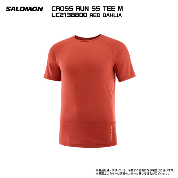 SALOMON（サロモン）CROSS RUN SS TEE M（クロスラン ショートスリーブティー メンズ）【ランニングTシャツ】【2023/吸汗速乾Tシャツ】｜linkfast｜03