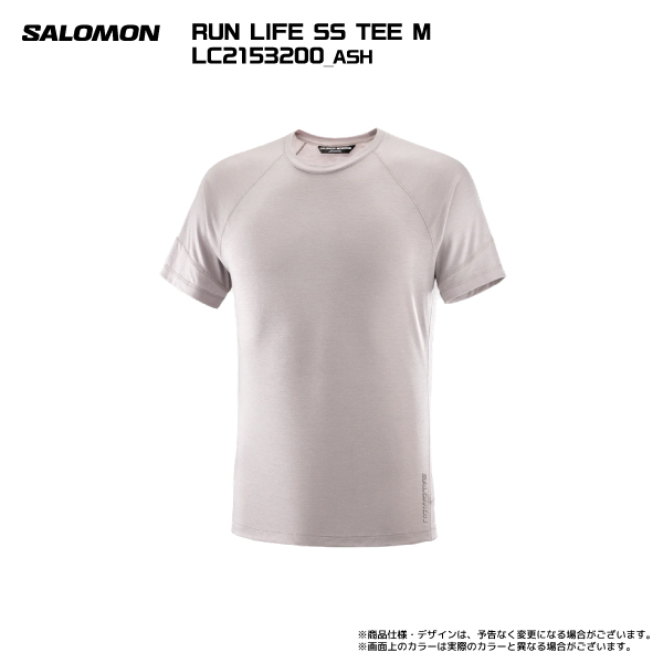 SALOMON（サロモン）RUNLIFE SS TEE M（ランライフ ショートスリーブティー メンズ）【ランニングTシャツ】【2023/撥湿抗菌Tシャツ】｜linkfast｜03