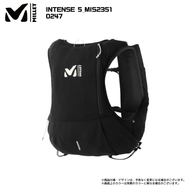 MILLET（ミレー）INTENSE 5（インテンス 5）MIS2351【ランニング/ハイキング】【2023/バックパック/数量限定】【在庫処分セール】