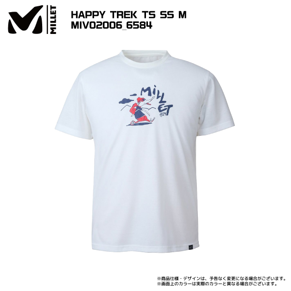 MILLET（ミレー）HAPPY TREK TS SS M（ハッピートレックTシャツ ショートスリー...