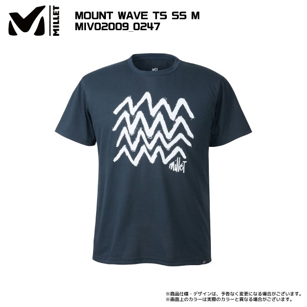 MILLET（ミレー）MOUNT WAVE TS SS M（マウンテンウェーブTシャツ
