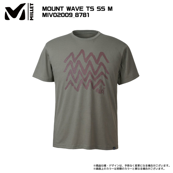 MILLET（ミレー）MOUNT WAVE TS SS M（マウンテンウェーブTシャツ