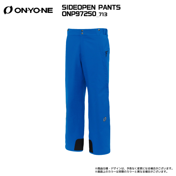 ONYONE スキーパンツ メンズМ　サイドフルオープン ONYONE オンヨネ サイドフルオープンパンツ