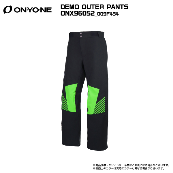 【注文期間6/26迄】23-24 ONYONE（オンヨネ）【スキーパンツ/早期予約商品】DEMO OUTER PANTS（特殊サイズ）ONX96052【12月納品/受注生産】