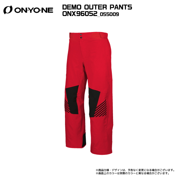 【注文期間6/26迄】23-24 ONYONE（オンヨネ）【スキーパンツ/早期予約商品】DEMO OUTER PANTS（特殊サイズ）ONX96052【12月納品/受注生産】