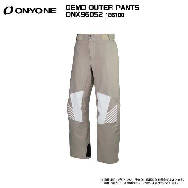 【注文期間6/26迄】23-24 ONYONE（オンヨネ）【スキーパンツ/早期予約商品】DEMO OUTER PANTS（特殊サイズ）ONX96052【12月納品/受注生産】