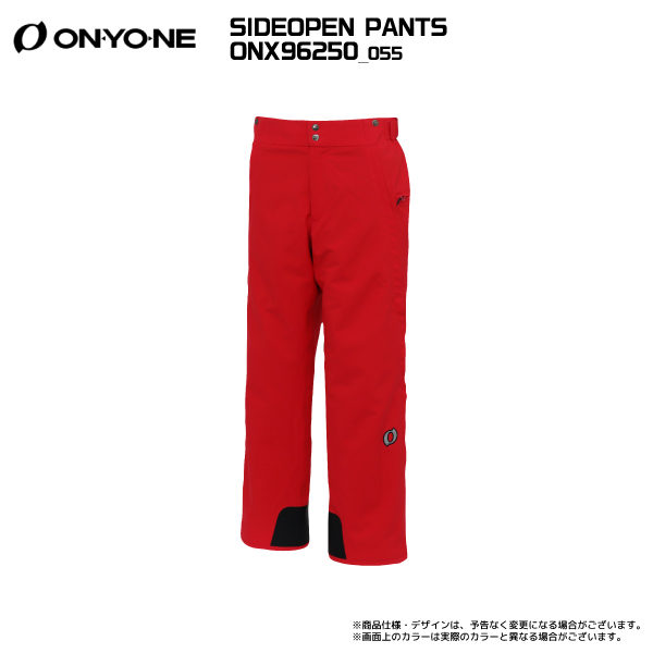 【注文期間6/26迄】23-24 ONYONE（オンヨネ）【スキーパンツ/早期予約商品】SIDEOPEN PANTS（特殊サイズ）ONX96250【12月納品/受注生産】