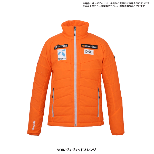 19-20 PHENIX（フェニックス）【在庫処分/ミドル】 Norway Alpine Team Insulation  Jacket（インシュレーションジャケット）PF972IT00【ミドルジャケット】