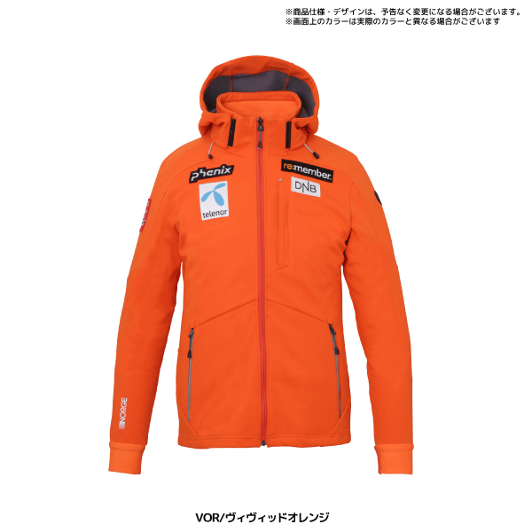 19-20 PHENIX（フェニックス）【在庫処分/ミドル】 Norway Alpine Team Soft Shell Jacket（NAT  ソフトシェルジャケット）PF972KT01【ミドルジャケット】