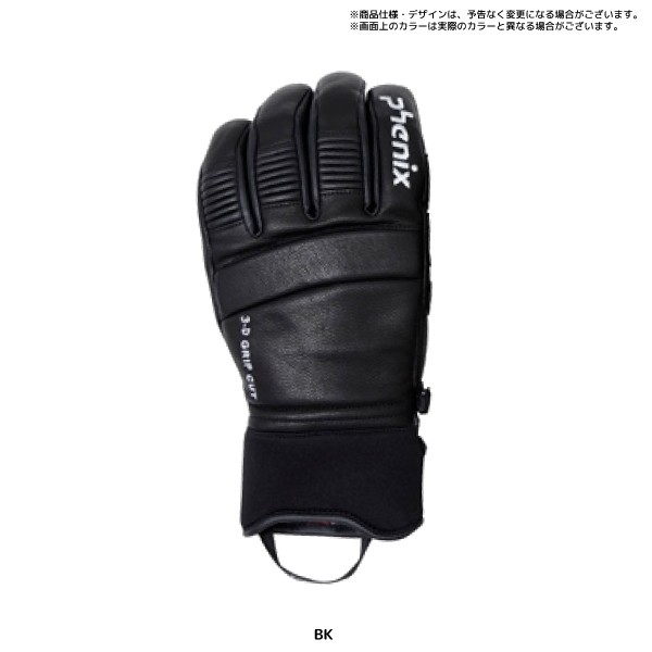 20-21 PHENIX（フェニックス）【スキーグローブ/限定品】Formula Leather Gloves（フォーミュラ  レザーグローブ）PFA78GL01【スキーグローブ】