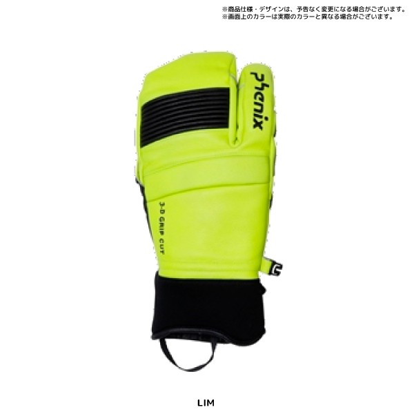20-21 PHENIX（フェニックス）【スキーグローブ/限定品】Formula Tri-Finger Leather Gloves（FM トリフィンガー グローブ）PFA78GL02【スキーグローブ】｜linkfast｜04