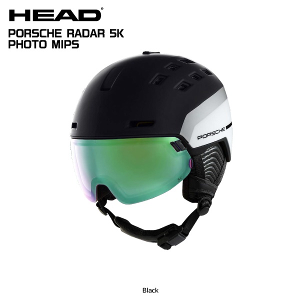 2023-24 HEAD（ヘッド）PORSCHE RADAR 5K PHOTO MIPS（ポルシェレイダー 5Kフォトミップス）323002【バイザー付きヘルメット/数量限定】｜linkfast｜02
