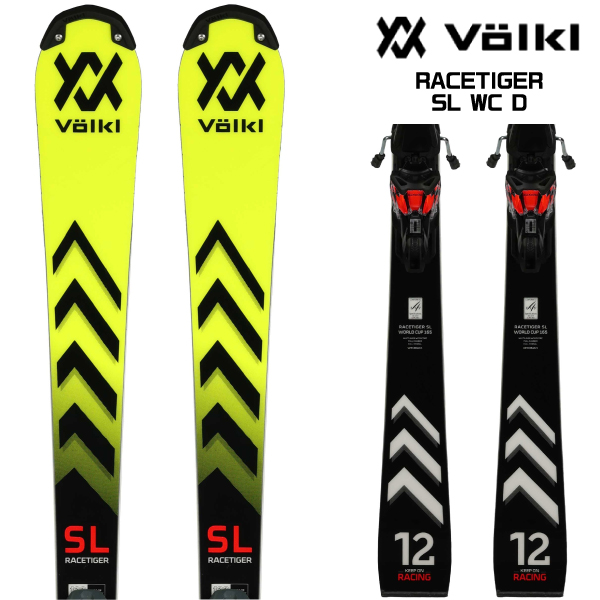 2023-24 VOLKL（フォルクル）RACETIGER SL WC D + rMOTION3 12GW