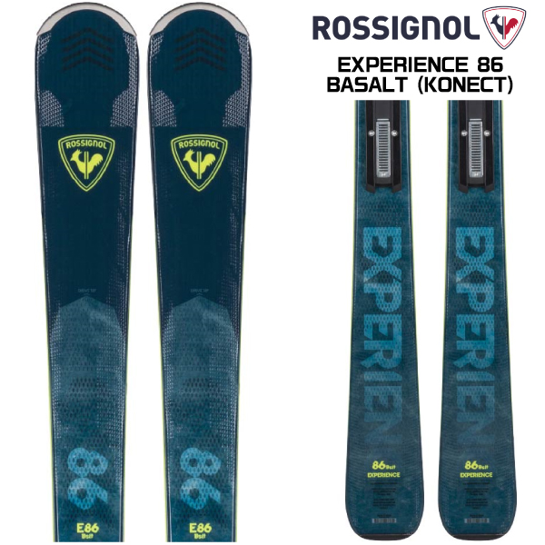 2023-24 ROSSIGNOL（ロシニョール）EXPERIENCE 86 BASALT（KONECT）+ 金具セット（エクスペリエンス  86バソルト）【金具取付料無料】【スキー板/数量限定】