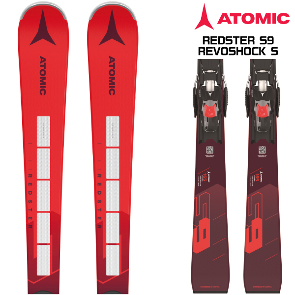 2023-24 ATOMIC（アトミック）REDSTER S9 REVOSHOCK S + X12GW（レッドスターS9 + 専用金具セット）【スキー板/金具取付料無料】｜linkfast｜02