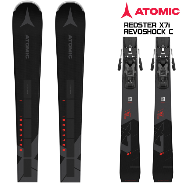 2023-24 ATOMIC（アトミック）REDSTER X7I REVOSHOCK C + M12GW（レッドスターX7i + 専用金具セット）【スキー板/金具取付料無料】｜linkfast｜02