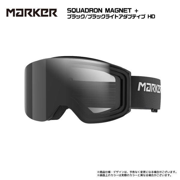 MARKER（マーカー） 2025-26 SQUADRON MAGNET+ HDレンズ（スカッドロン