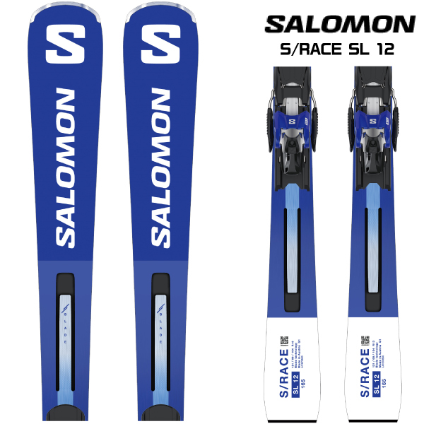 2023-24 SALOMON（サロモン）S/RACE SL 12 + X12TL GW（エスレースSL 12  金具セット）L47038000【金具取付料無料】【スキー板/数量限定】