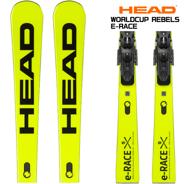 22-23 HEAD（ヘッド）【スキー板/数量限定/在庫わずか】 WORLDCUP REBELS E-RACE + FF 11 GW（WC E-レース + 金具セット）313272【金具取付無料】｜linkfast｜02