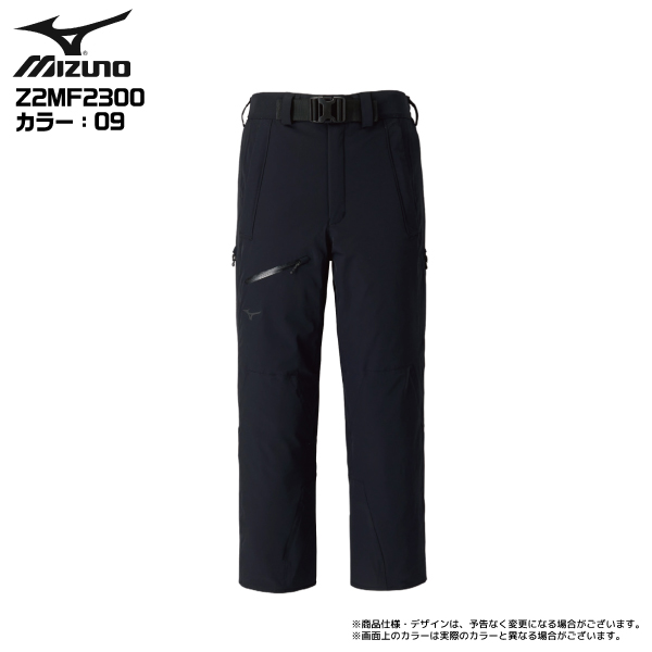 2023-24 MIZUNO（ミズノ）BLACK PREMIUM PANTS（ブラックプレミアムパンツ）Z2MF2300【スキーパンツ】｜linkfast｜02