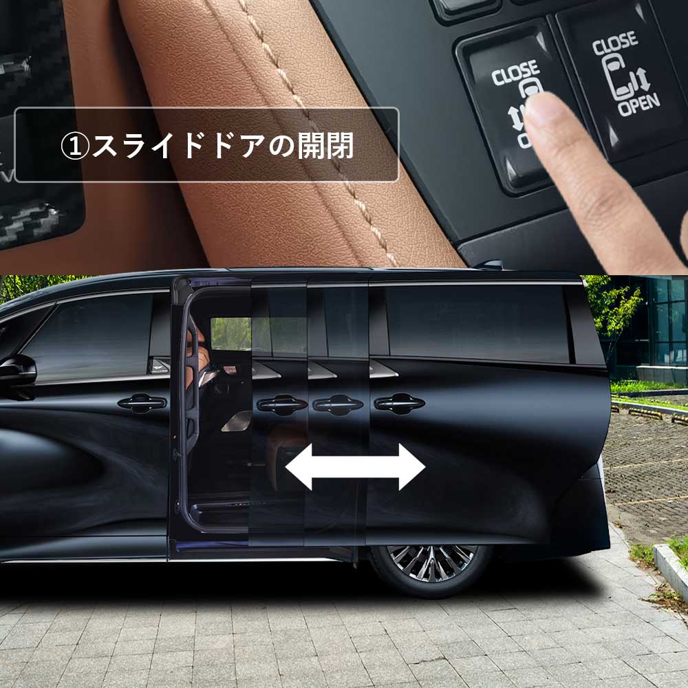 ▽トヨタ アルファード 40系 ヴェルファイア 運転席増設ドアスイッチキット パワースライドドアスイッチ バックドアスイッチ 開閉スイッチ ボタン :  FIELD-AG - 通販 - Yahoo!ショッピング
