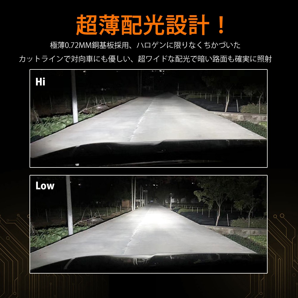 LED H4 LA-FI LEDヘッドライト Hi/Lo 車用 バルブ NISSAN 日産 ADバン