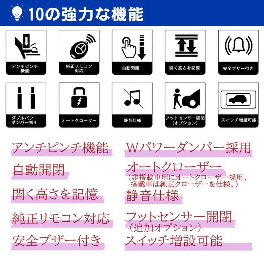 誤表示確認用 販売開始！】電動パワーバックドア キット NISSAN ニッサン キックス