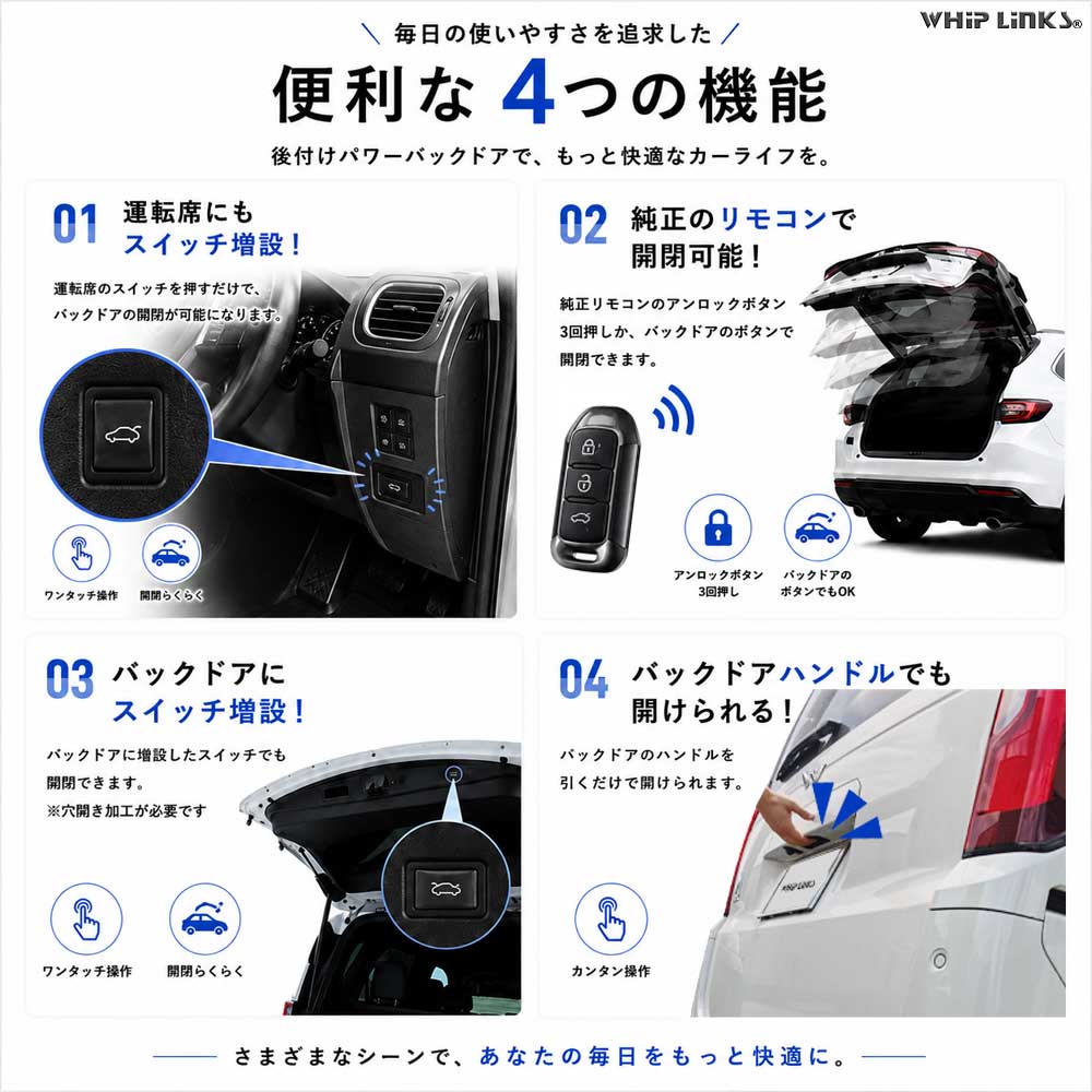 電動パワーバックドア キット TOYOTA トヨタ ALPHARD アルファード