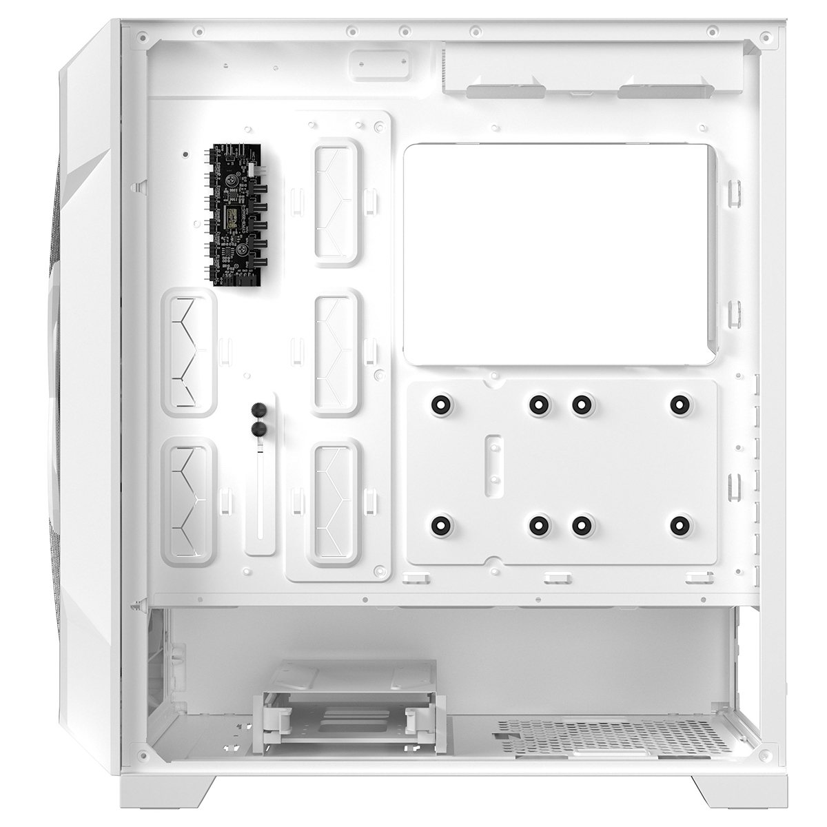 Antec PCケース DP505 ホワイト ARGBファン3基搭載 強化ガラス仕様 E