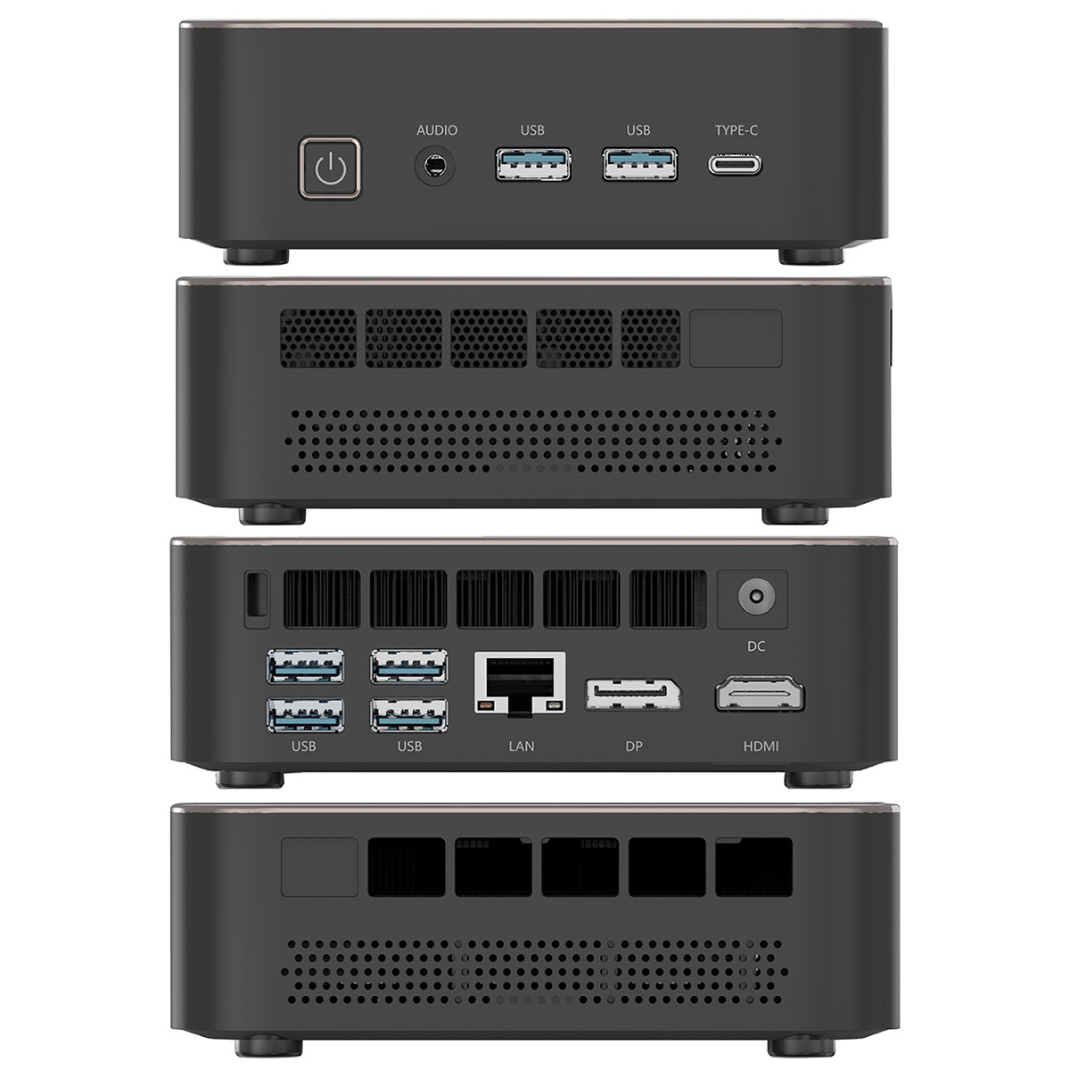 リンクスインターナショナル ミニPC LC7430 メモリ16GB ストレージ