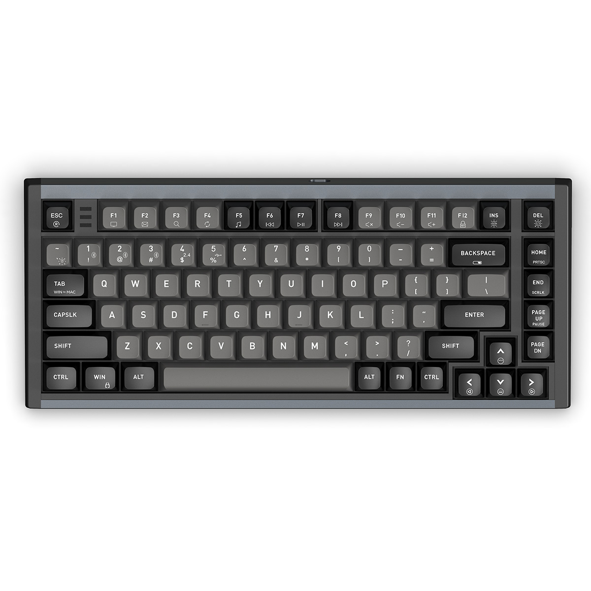 MINISFORUM キーボード MKB-i83 オブシディアンブラック Kailh赤軸を