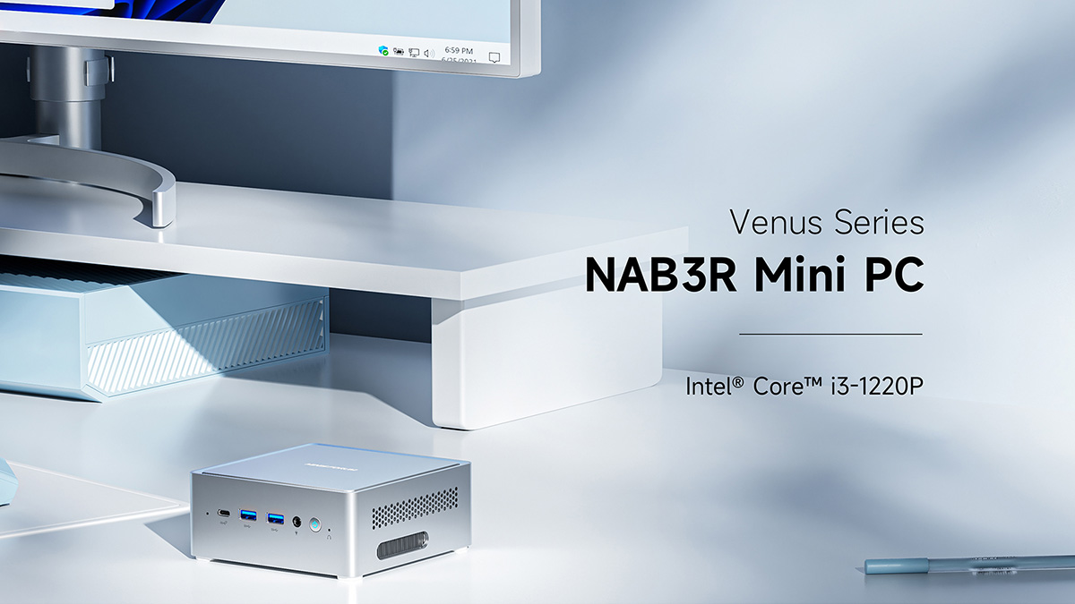 MINISFORUM ミニPC NAB3R メモリ16GB ストレージ512GB Intel Core i3