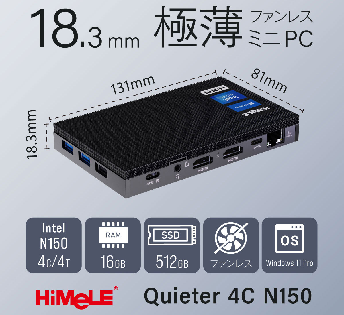 ミニpc 4C/4T 最大3.60GHz メモリ16GB SSD512GB ミニpc 4C/4T 最大3.60GHz メモリ16GB SSD512GB ミニpc 4C/4T 最大3.60