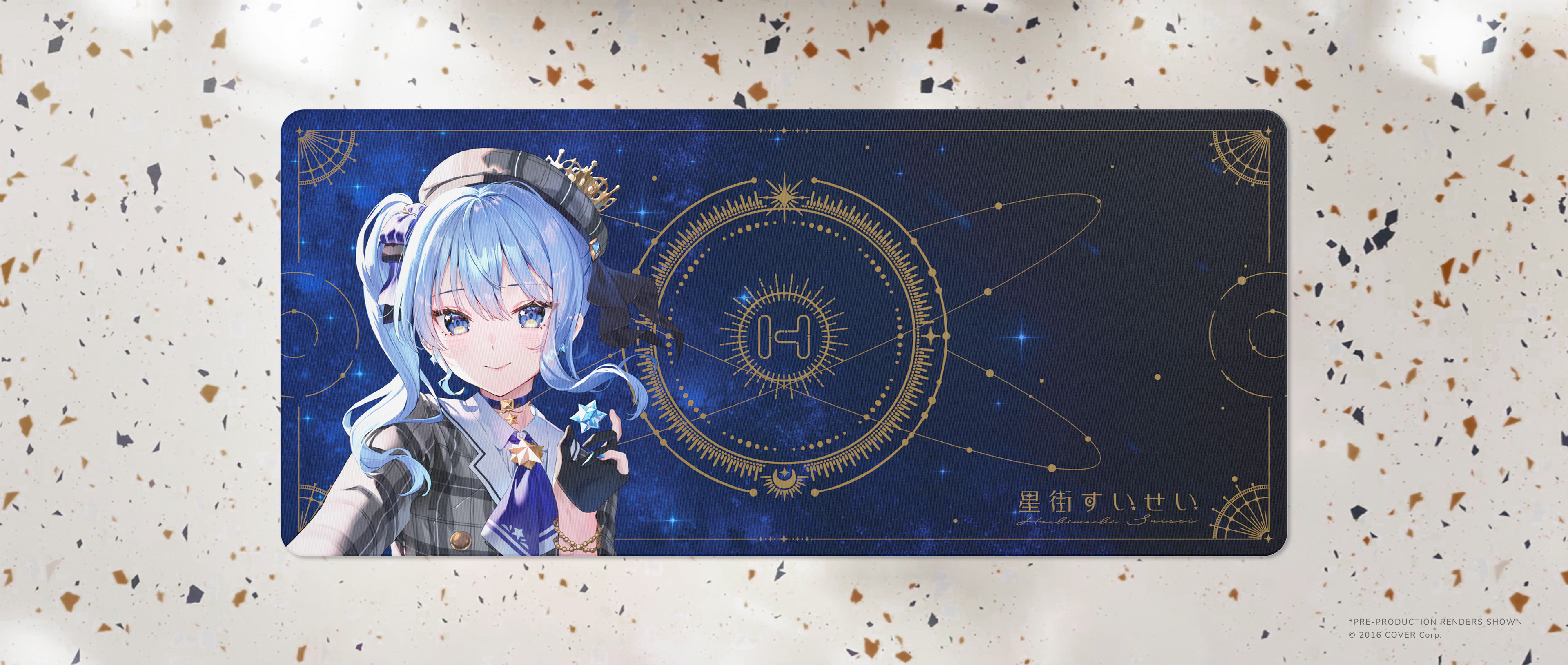 hololive所属VTuber「星街すいせい」コラボ キーキャップ