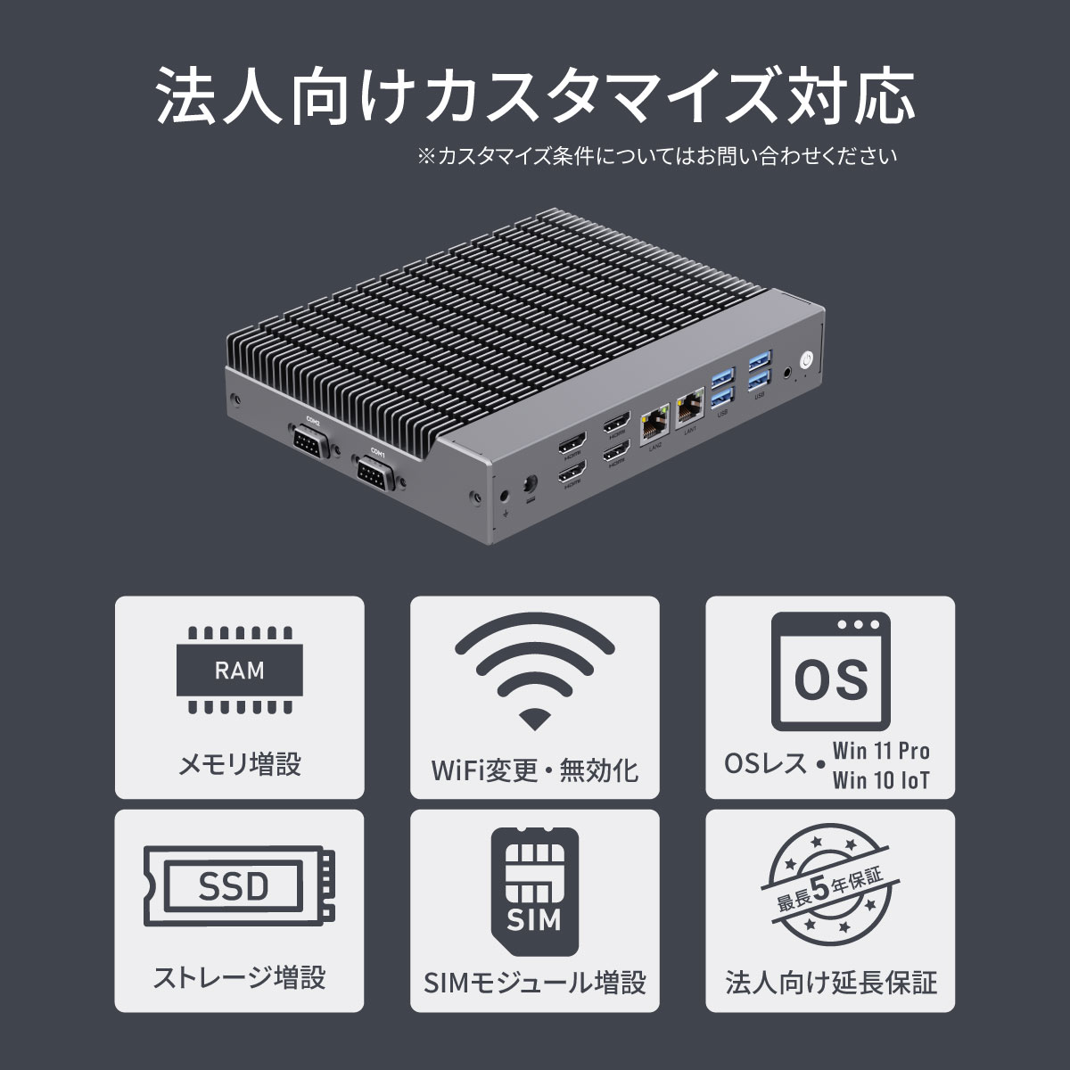 受注生産】Maxtang ミニPC SXC-ARL30-16/512(125U) メモリ16GB