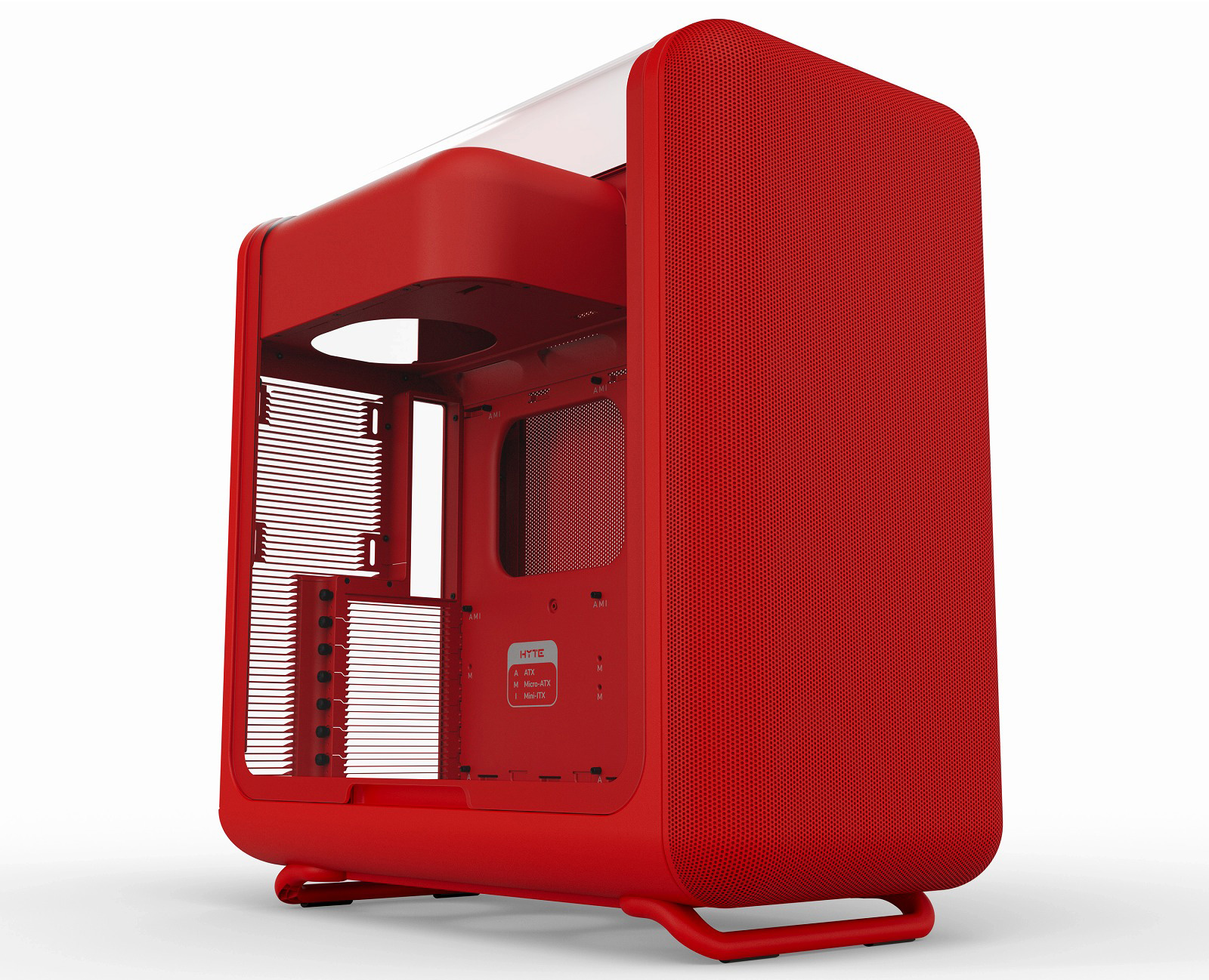 HYTE PCケース X50 曲面サイドパネル搭載 ラウンドデザインE-ATX対応PCケース X50