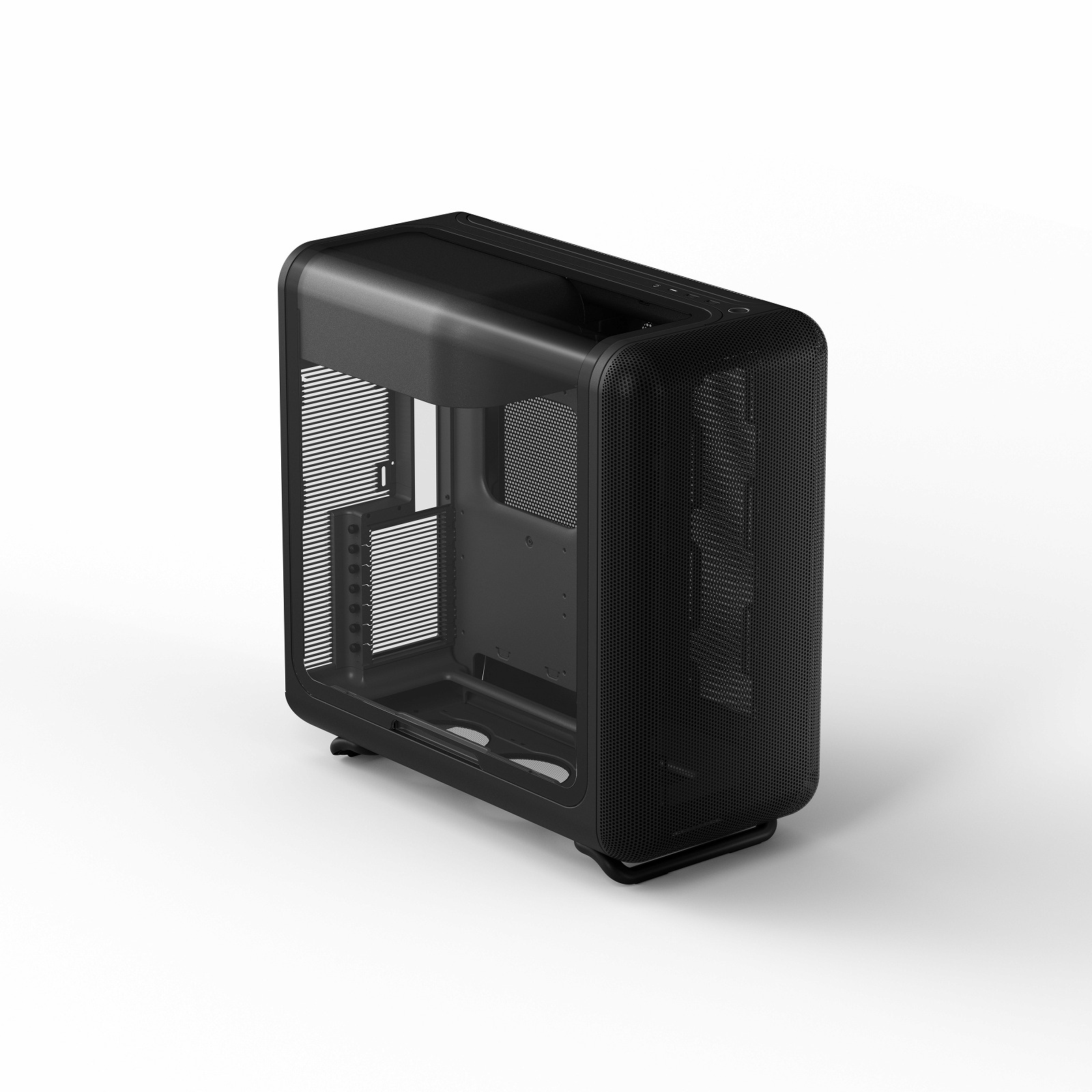 HYTE PCケース X50 曲面サイドパネル搭載 ラウンドデザインE-ATX対応PC