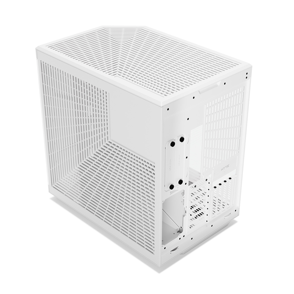 HYTE PCケース Y70 スノーホワイト 独自のピラーレス式パノラマ