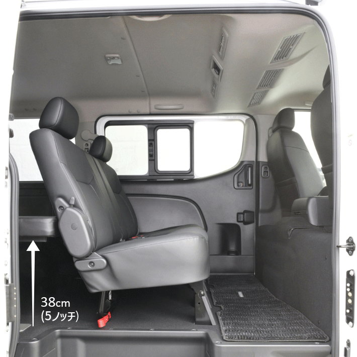 ハイエース キャラバンNV350 ベッドキット GX Flat4 送料無料 