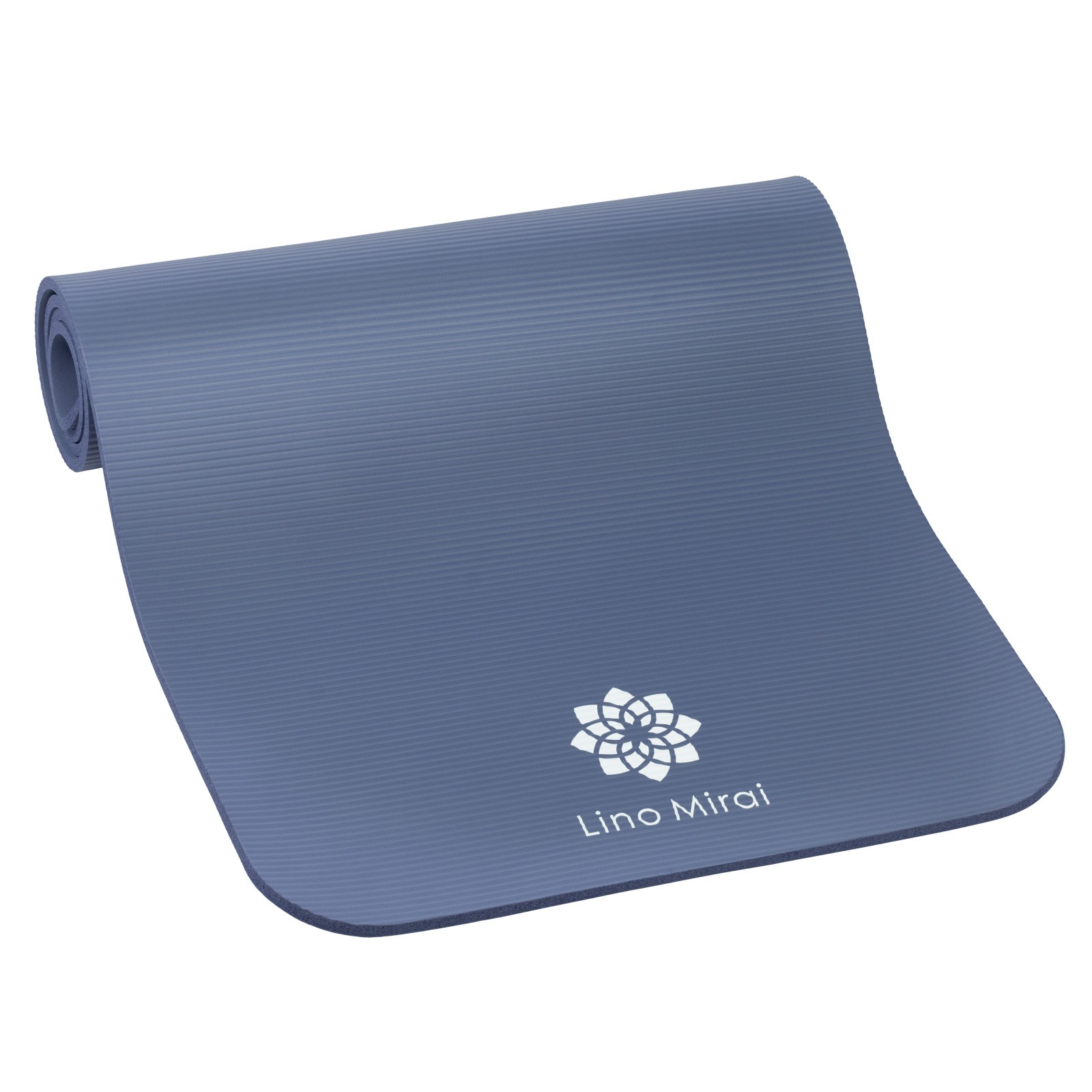 LIFORME ヨガマット ブルー 収納ケース付き WEIMALL（ウェイモール） ヨガマット 10mm 3本セット 厚手 幅広 ケース