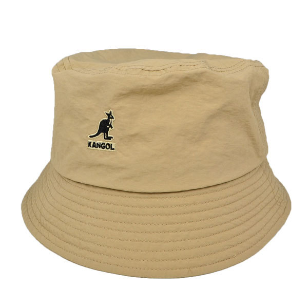KANGOL（カンゴール） ナイロン バケットハット メンズ レディース 黒