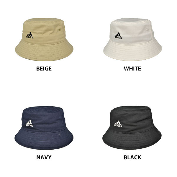 adidas アディダス オーガニックコットン バケットハット : 帽子