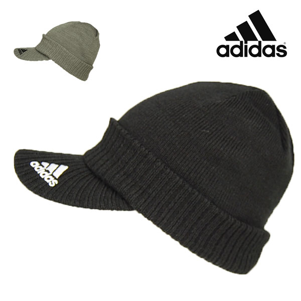 adidas アディダス アクリル オスロ ニットキャスケット つば