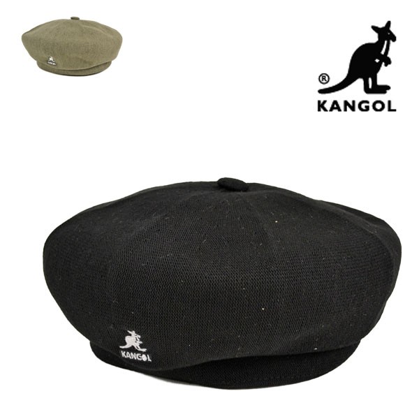 カンゴール ベレー帽 メンズ レディース 黒 大きいサイズ メッシュ バンブー ジャックス ベレー KANGOL 春夏 夏 夏用