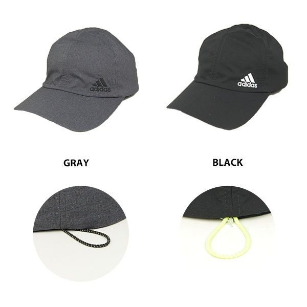 adidas アディダス キャップ ストレッチ フィット 2WAY 黒