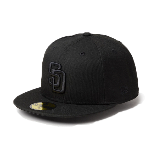 59FIFTY ニューエラ キャップ サンディエゴ パドレス 黒 ブラック